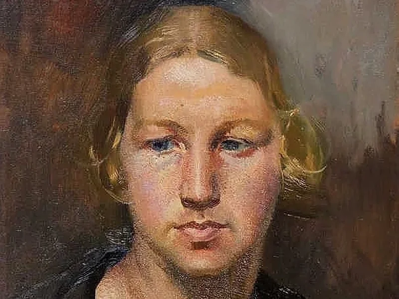 1882-Amedeo Bianchi - Ragazza bionda